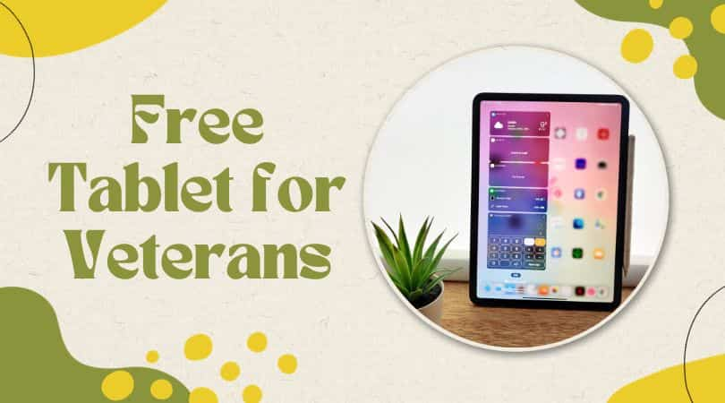 Free Tablet for Veterans