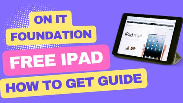 On It Foundation Free iPad How to Get Guide